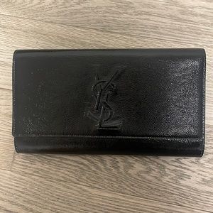 Yves Saint Laurent Patent Clutch